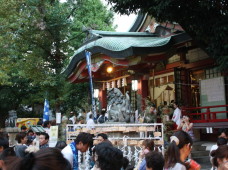 阿倍王子神社の夏祭り